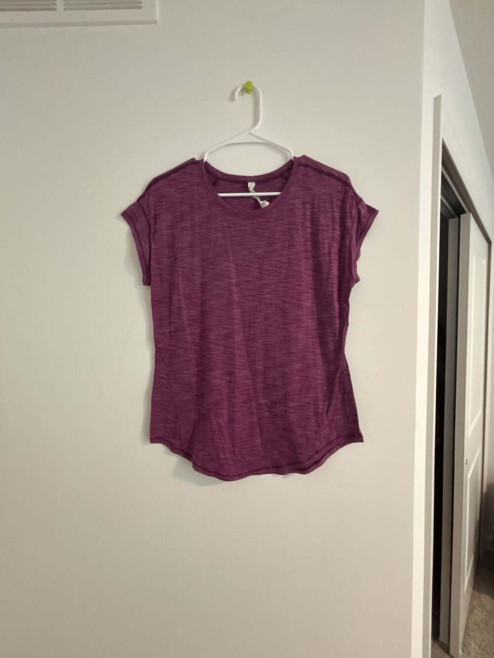 Lululemon Athletica Short Sleeve Marled Athletic Top